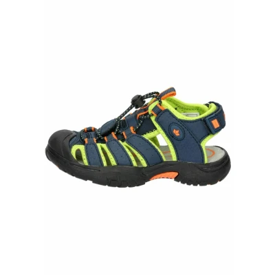 Abbildung von LICO Nimbo Trekkingsandale für Kinder, Größe: 26, Marine lemon orange Schuhe