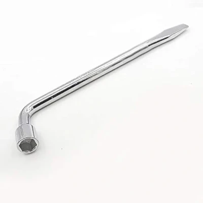 Abbildung von 24MM Radmutternschlüssel Chrom Vanadium Stahl L Typ Inbusschlüssel Steckschlüssel Ideal für die Reparatur von Autos