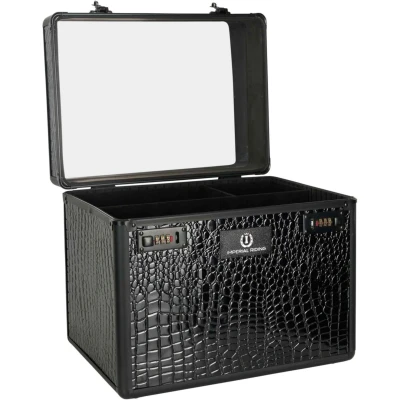 Abbildung von Imperial Riding Putzkoffer Shiny Schwarz/Croco One Size
