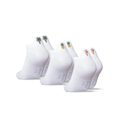 Abbildung von Occulto Damen &amp; Herren Sneaker Socken 3 6er Pack (Modell: Luca) Tropic 39 42