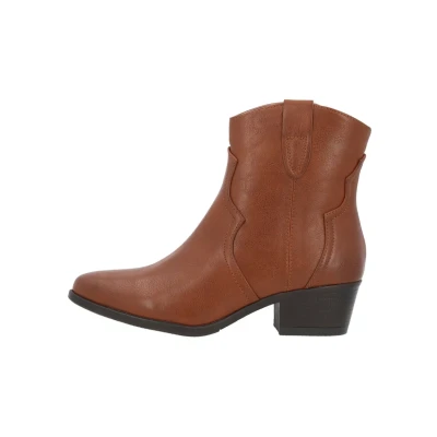 Abbildung von Palado Fosela Cowboy/Bikerstiefelette, Damen, Größe: 37, Cognac Schuhe