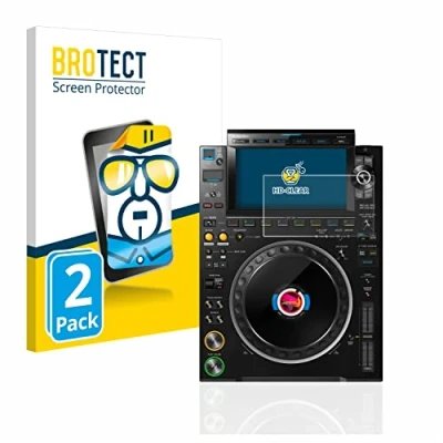 Abbildung von BROTECT (2 Stück Schutzfolie für Pioneer CDJ 3000 Displayschutz Folie Ultra Klar