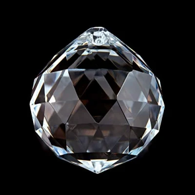 Abbildung von ORION LIGHTSTYLE Kristall Kugel Regenbogenkristall Bleifrei Feng Shui Crystal klar