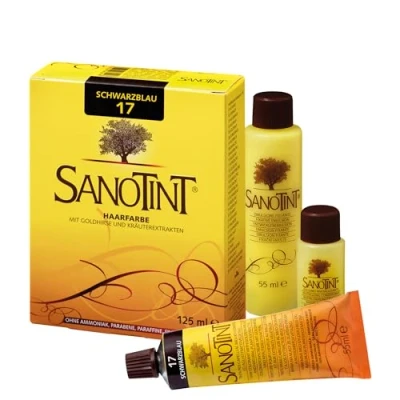 Abbildung von Schoenenberger Sanotint Haarfarbe Nr. 17 Schwarzblau (125 ml)