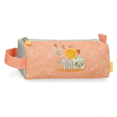 Abbildung von Enso Play All Day Federmäppchen, rund, Mehrfarbig, 22 x 8,5 8 cm, Polyester von Joumma Bags, bunt, Rundes Etui