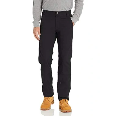 Abbildung von Dickies Herren Tough Max Duck Hose mit Zwei Knien Arbeitshose, Stonewashed Schwarz, 34 W/32 L