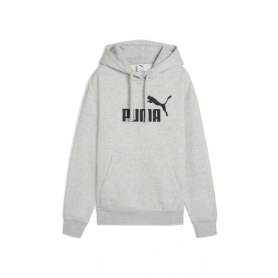 Abbildung von PUMA Essentials No. 1 Logo Comfort Hoodie Damen, Kleidung, Light Grau Heather, XXL