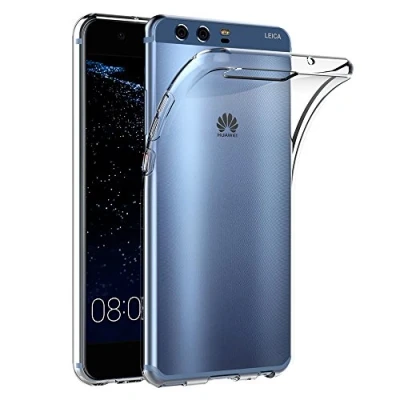 Abbildung von AICEK Huawei P10 Hülle, Transparent Silikon Schutzhülle für Case Crystal Clear Durchsichtige TPU Bumper Handyhülle