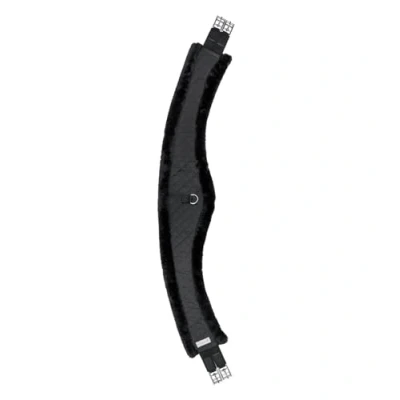 Abbildung von Waldhausen Spring Sattelgurt Half Moon Schwarz/Schwarz 140cm Agradi.deVerkauft von Agradi