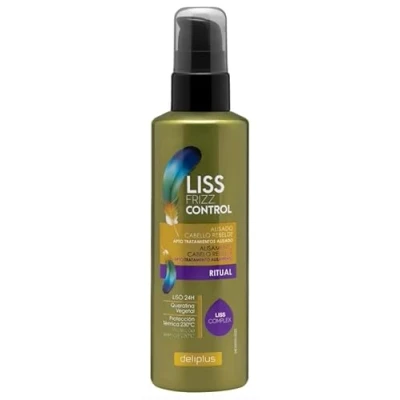 Abbildung von Liss Frizz Control Hydrocreme, 200 ml, widerspenstiges Haar mit Vitamin E und Keratin, Wärmeschutz 230 C. Deliplus