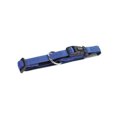 Abbildung von Nobby 78511 06, Hund, Standardkragen, Blau, Nylon, S M, 20 mm