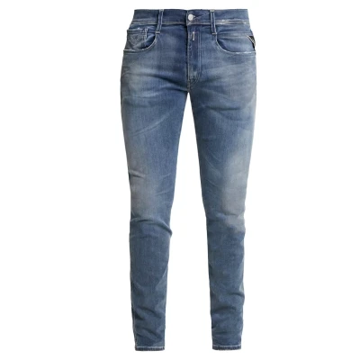 Abbildung von Replay Anbass Hyperflex Jeans Slim Fit, Herren, Größe: 30x30, Medium blue