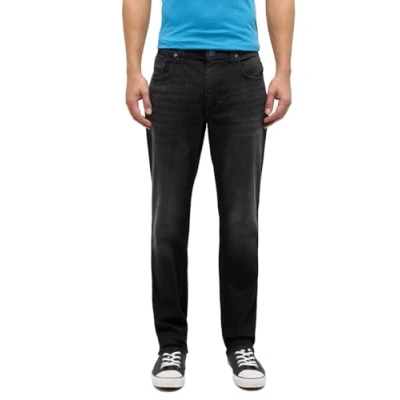 Abbildung von Mustang Style Washington Jeans Straight Leg, Herren, Größe: 32x32, Schwarz