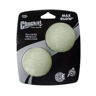 Abbildung von Chuckit Max Glow Medium 2 pack