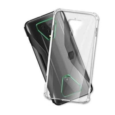Abbildung von mtb more energy® Case Soft Armor kompatibel mit Xiaomi Black Shark 3 (6.67&#039;&#039;) Anti Shock Verstärkung 1,5mm TPU Schutz Hülle Cover Tasche Handyhülle