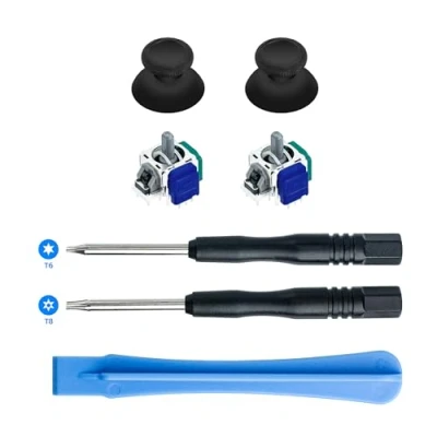 Abbildung von Mcbazel TMR Elektromagnetischer Joystick Analogen Ersatz und Reparatur Werkzeuge Kit für Xbox Series X/S, One, One X/S Controller, No Drift