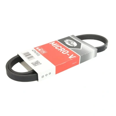 Abbildung von GATES Micro V 4PK955 Keilrippenriemen 955 4 Polyester, EPDM (Ethylen Propylen Dien Kautschuk) MAZDA: MX 5 I, Demio Station Wagon, CHEVROLET: Matiz