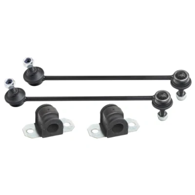 Abbildung von RIDEX 1097S0120 Reparatursatz, Stabilisatorlager Vorderachse beidseitig mit Koppelstange MAZDA: 2 Schrägheck, FORD: FIESTA 6