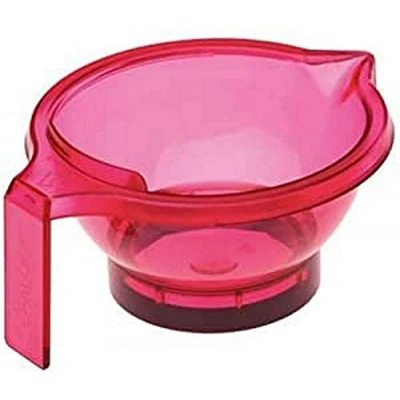 Abbildung von Efalock F&auml;rbeschale acryl rosa transparent 250 ml