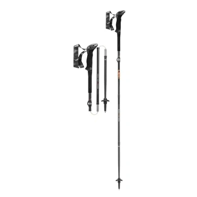 Abbildung von LEKI Makalu FX.One Carbon Wanderstöcke, Black naturalcarbon orange, 120CM