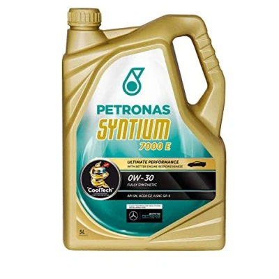 Abbildung von PETRONAS SYNTIUM 7000 E Motoröl Öl 0W 30 0W30 ACEA C2 PSA B71 2312 5L 5 Liter