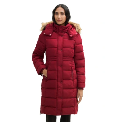 Abbildung von TOM Tailor Wintermantel, Damen, Größe: Medium, Deep red