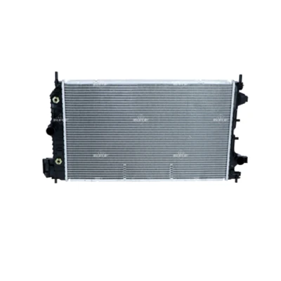 Abbildung von NRF 53132 Kühler, Motorkühlung Aluminium 649 415 27 Kühlrippen gelötet SAAB: 9 3 Kombi