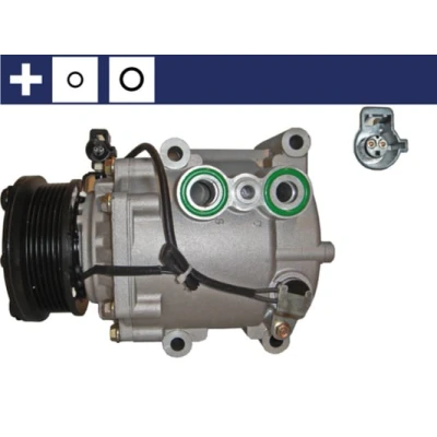 Abbildung von MAHLE ORIGINAL ACP 106 000S Kompressor Scroll90v 12 PAG 46 R 134a mit Dichtring FORD: MONDEO 3 Kombi, 3, Stufenheck