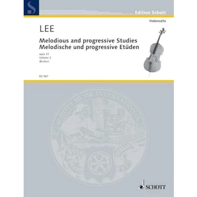 Abbildung von Melodische und progressive Etüden op. 31 Heft 2: 31. Violoncello. (Edition Schott)