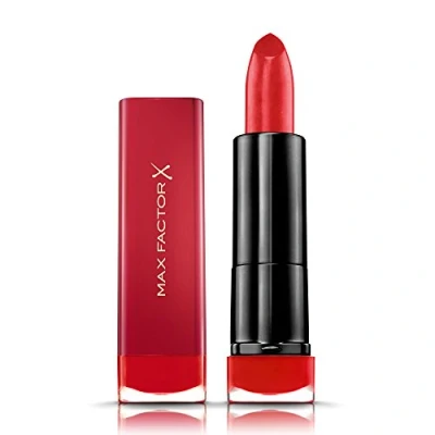 Abbildung von Max Factor Marilyn Monroe Sunset Red Lippenstift Für helle und mittlere Hauttöne mit warmem Unterton Langanhaltender, feuchtigkeitsspendender, roter starker Deckkraft