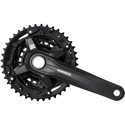 Abbildung von Kettenradgarnitur 3 X 9 Fach Shimano FC MT210 Mit 170mm Kurbel 44 32 22Z Schwarz