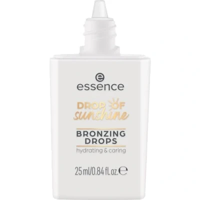 Abbildung von essence DROP OF sunshine BRONZING DROPS, Bronzer, Braun, feuchtigkeitsspendend, mit Vitaminen, pflegend, natürlich, strahlend, vegan, ölfrei, ohne Parabene, Mikroplastikpartikel, 1er Pack (25ml)