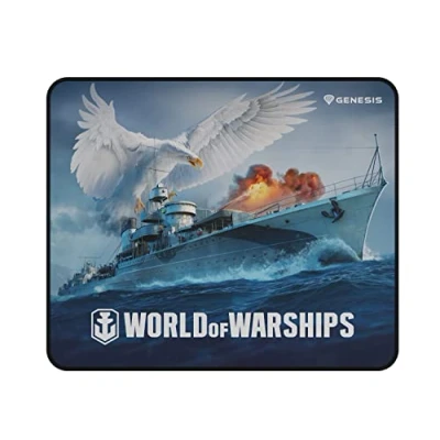 Abbildung von Genesis PAD Carbon 500 M WOWS BŁYSKAWICA 300X250MM Official World of Warships Mousepad, Multicolor