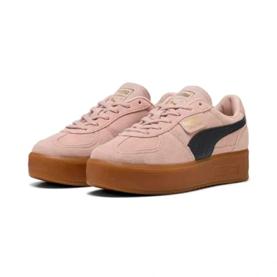 Abbildung von Puma Palermo Elevata Sneaker low, Damen, Größe: 41, Rose quartz Veloursleder