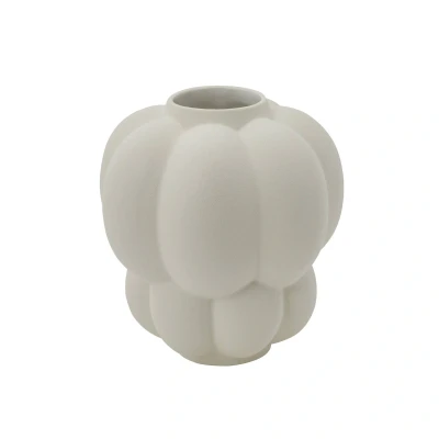 Abbildung von AYTM Vase Uva, Keramik, weiß, Ø 20 cm, Traubenform