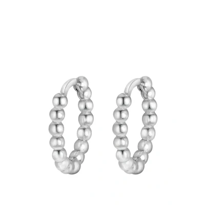 Abbildung von Lucardi 925 Silver Bague AVEC Perles Ohrringe silvercoloured, Damen, Größe: One Size, coloured