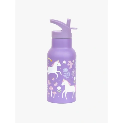 Abbildung von A Little Lovely Company Edelstahl Trinkflasche, Unicorn Dreams