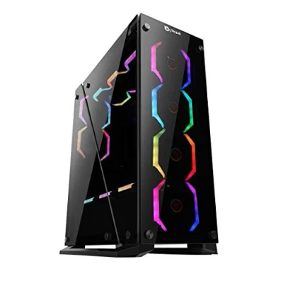 Abbildung von Talius Gehäuse ATX Gaming Cygnus Hartglas 4fan USB 3.0