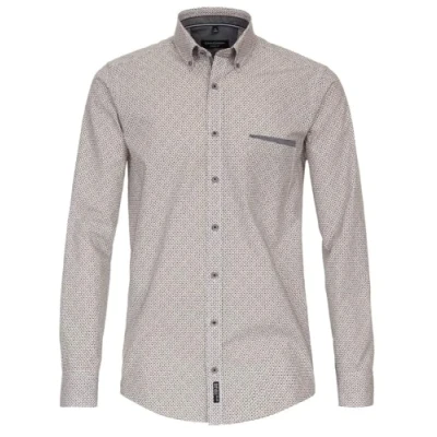 Abbildung von Casamoda Casual FIT Hemd, Herren, Größe: Large, Hellrot