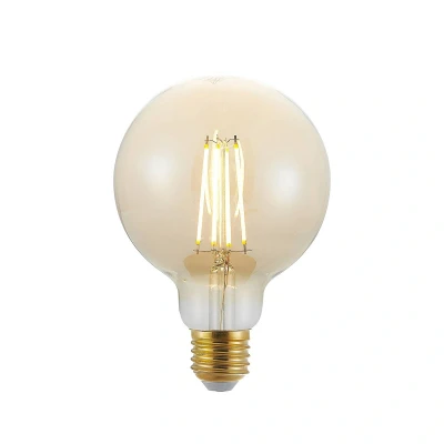 Abbildung von LED Lampe E27 G95 6,5W 2.500K amber 3 Step Dimmer