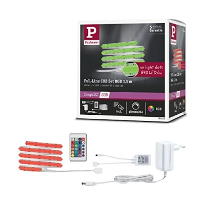 Abbildung von Paulmann LED Streifen SimpLED Full Line COB Basisset 1,5m 12W RGB 495lm, 1 flammig