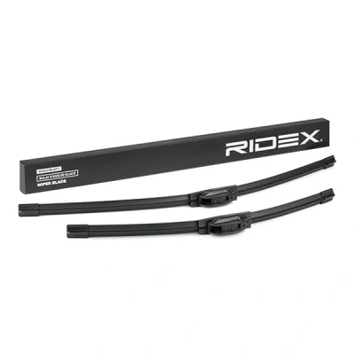 Abbildung von Scheibenwischer Ridex 298W0348 vorne Flachbalkenwischblatt, Rahmenlos MAZDA: 3 Schrägheck, 6 Limousine, CX 5 I, OPEL: Insignia A Limousine