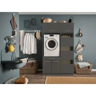 Abbildung von Laundreezy Mehrzweckschrank Set &quot;LAUNDREEZY LDSK5&quot;, Breite 117,5 cm