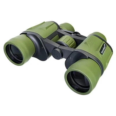 Abbildung von Levenhuk Travel 10x40 Zuverlässiges 10x Feldfernglas für Camping, Jagd und Wildtierbeobachtung, Farbe Grün