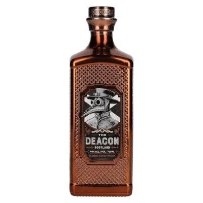 Abbildung von THE DEACON Blended Scotch Whisky, vollmundiger Geschmack mit Orangennote und kräftiger Würze, Whisky aus Schottland, 40% Alkoholgehalt, 700ml
