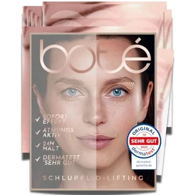 Abbildung von BOTÉ 288 Schlupflider Stripes unsichtbar &amp; atmungsaktiv (XXL) Lidstraffung Strips für strahlende Augen Eyelid Stickers gegen Schlupflid Dermatest &quot;sehr gut&quot; NEUE GRÖSSEN
