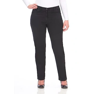 Abbildung von KjBRAND Damen Babsie Jeans Superstretch Hose, Schwarz, 52 EU