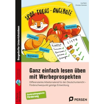 Abbildung von Ganz einfach lesen üben mit Werbeprospekten: Differenziertes Arbeitsmaterial für den Deutschunterricht Förderschwerpunkt geistige Entwicklung (5. bis 10. Klasse)