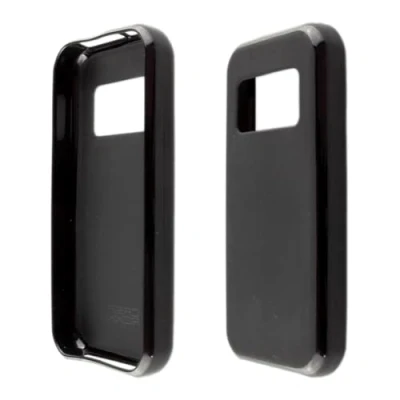 Abbildung von caseroxx Schutz Hülle TPU kompatibel mit Nokia 800 Tough, Gummi Handy Tasche schwarz