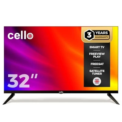 Abbildung von CELLO 32&quot; Smart TV LG WebOS HD Ready Fernseher mit Triple Tuner S2 T2 FreeSat Bluetooth Disney+ Netflix Apple TV+ Prime Video